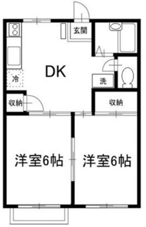 コート平塚 B棟の物件間取画像